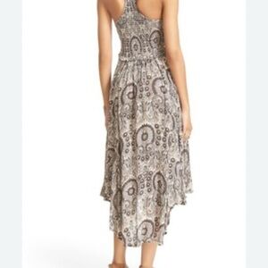 Free People One Shoulder Black and White Dress